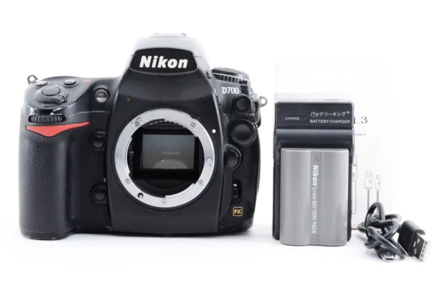 [Excellent Tested] Nikon D700 Digital SLR Black Body from Japan S/N 2165896