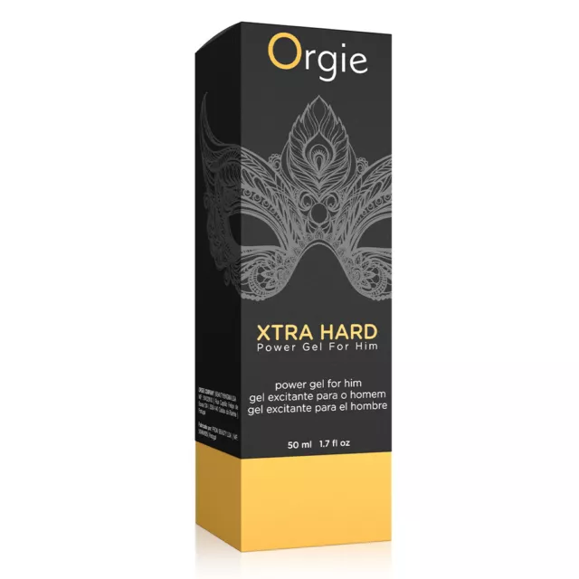 Orgie Extra Duro Gel Energía para Él Boost Potencia Potenciador Crema 50ml/50ml