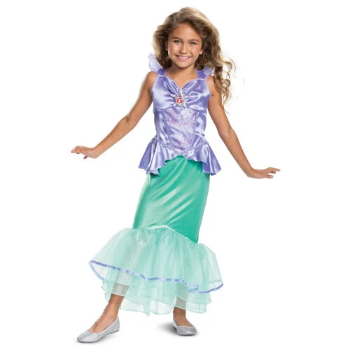 Halloween Ariel Classic Child Costume. The Little Mermaid. Brand New