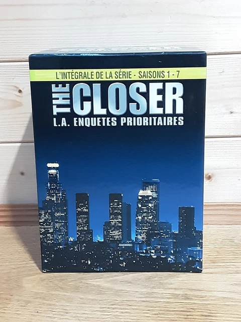 THE CLOSER COMPLETE Series 1-7 Dvd Box Set ( FRENCH ) Region 2