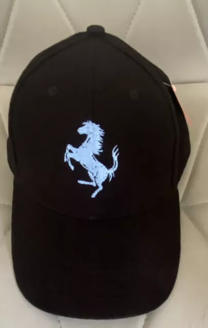 Horse Gifts Embroidered 6 Panel, Baseball Cap Car Sport Ferrari  Logo