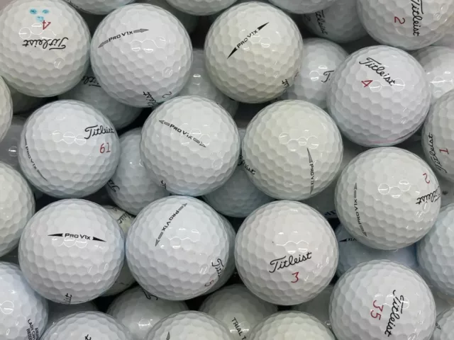 24 Titleist Pro V1 X Golf Balls  Pearl/Grade A Lake Balls Free P&P