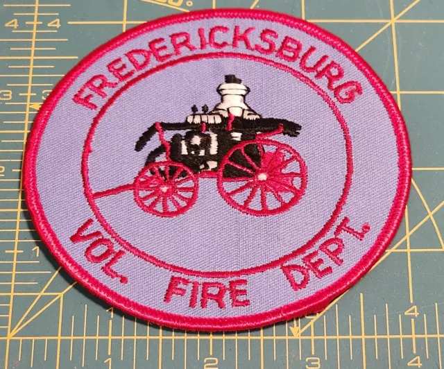 FREDERICKSBURG VOL Fire Dept Embroidery Patch