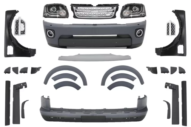 Conversion Kit for Discovery 3 to Discovery 4 Facelift 04-09 Side Vents Grille