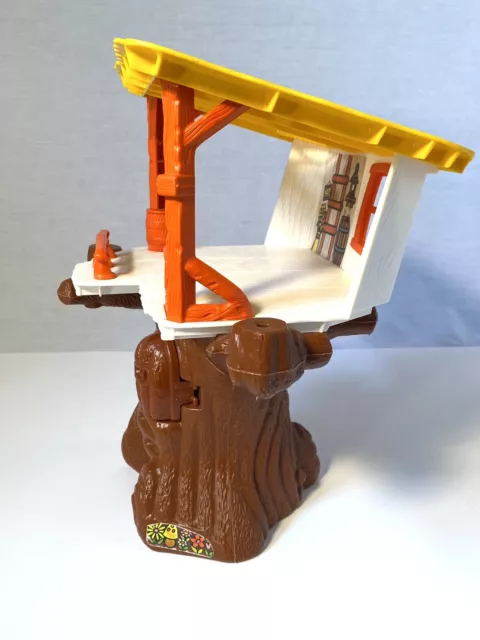 Vintage 1974 Weebles Wobble Tree House From Hasbro 3