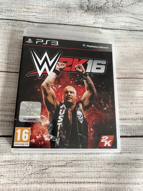 W2K16 PS3 PlayStation 3 With Manual - Very Good Condition Complete With Manual