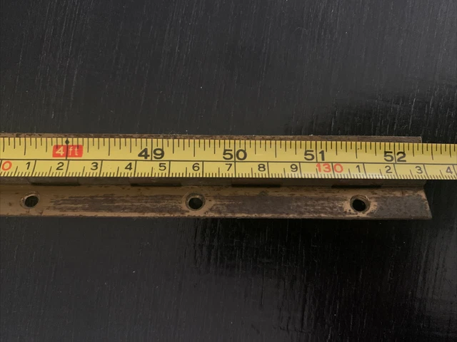 Vintage Steinway Piano 52” Hinge Plus Leg Plates, Rollers And Other Items