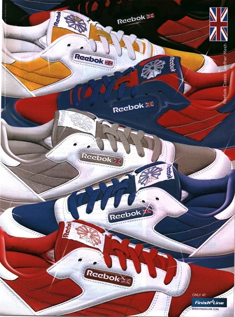 colorful reebok classic
