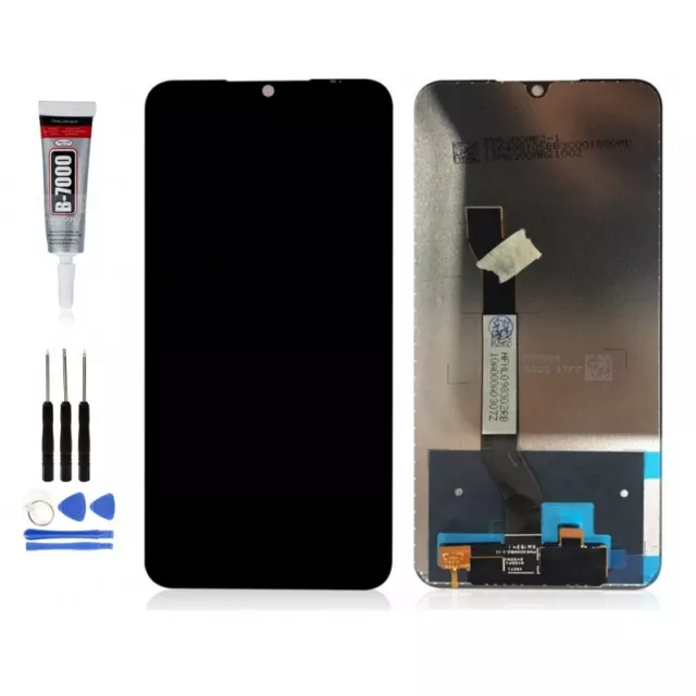 Ecran Lcd + Tactile Pour Xiaomi Redmi Note 8 Noir + Outils + Colle 2