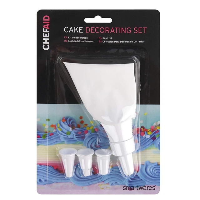 Chef AidKit per la Decorazione delle TorteMisura Confezione 4 (ST5167)