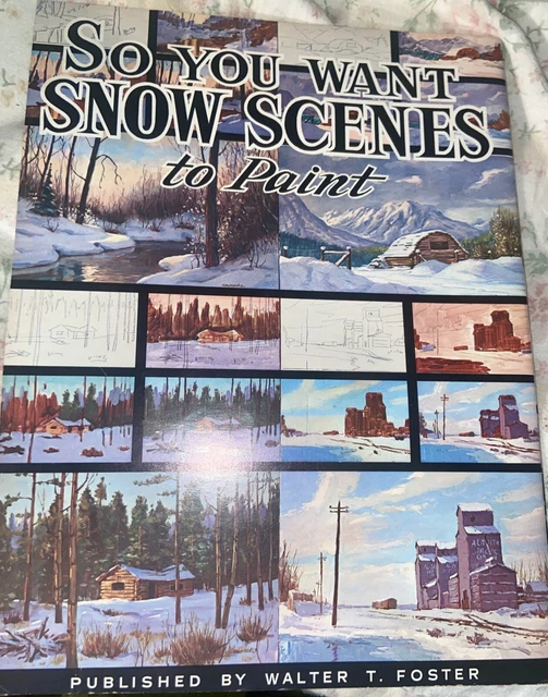 Libro De Arte Walter Foster #126 ""So You Want Scenes To Pint"" H