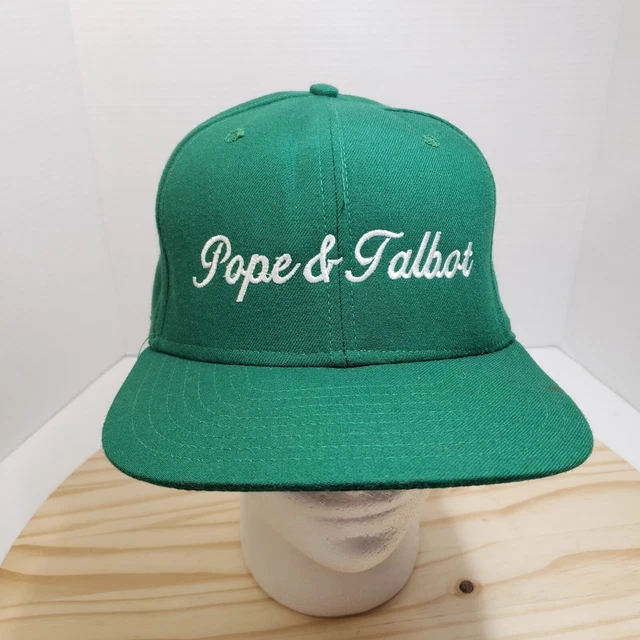 VINTAGE NEW ERA Dupont Visor Pro Model Medium Large Baseball Hat Pope