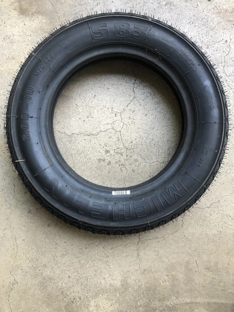 Gomme 3.50/8 Pirelli Sc30 E Metzeller Blok C   Più Una 3.00/10 Michelin