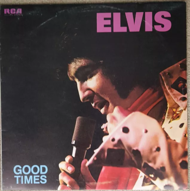 Elvis Presley - Good Times - 1974 vinyl LP - APL1-0475