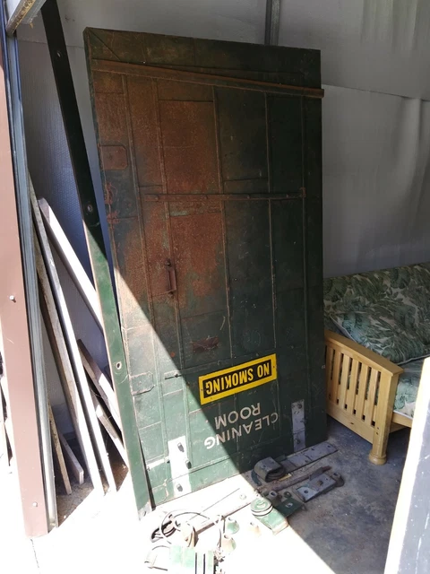 F.L. Saino Manufacturing Co. Sliding Fireproof Door