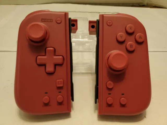 Hori Split Pad Compact Controllers Nintendo Switch - Apricot Red TESTED