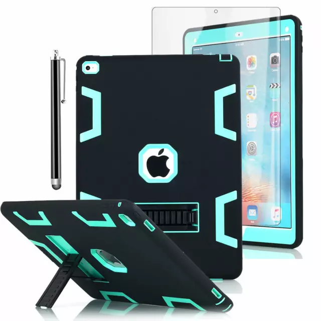 For iPad Pro 12.9 Case 2017/2015 (1st & 2nd Gen) Case Heavy Duty Stand Cover