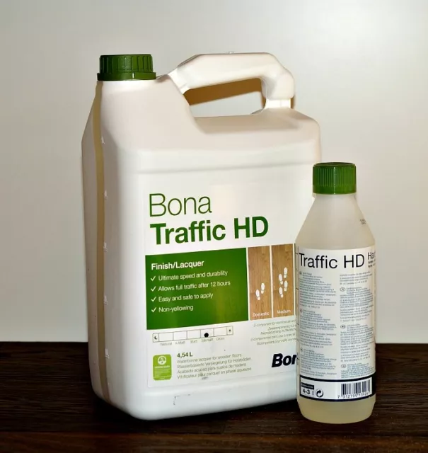 Bona Traffic HD 4,95L halbmatt, silkmatt Parkettlack 2K Versiegelung Wasserlack