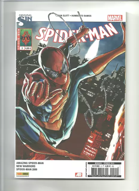 SPIDERMAN (vol.5) 2 ORIGINAL SIN MARVEL PANINI COMICS 2015