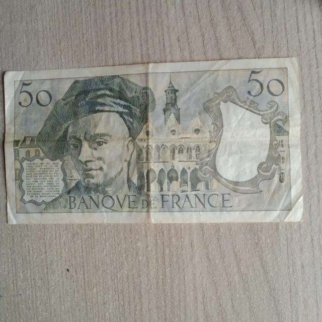 France - Billet De 50 Francs.  Quentin De La Tour -1976 - Le 1 Er Billet-R1 2