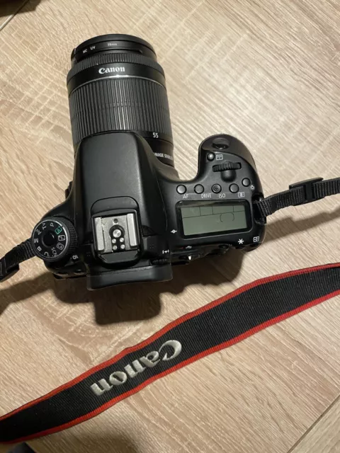 Canon EOS 70D 20.2 MP SLR-Digitalkamera- EF-S 18-55mm f/3.5-5.6 Obj. - Tashe