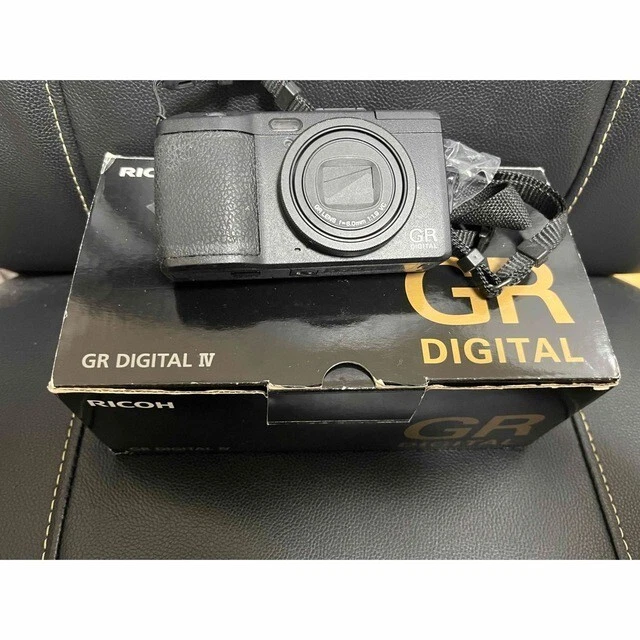 Ricoh GR Digital IV 10.1MP Compact Digital Camera Black Used From Japan