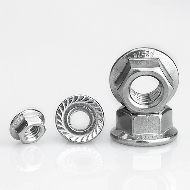 Lot D'écrous Hexagonaux En Aluminium 6061 - Tailles M3 à M16 - Norme DIN934 - Pour Assemblage Léger