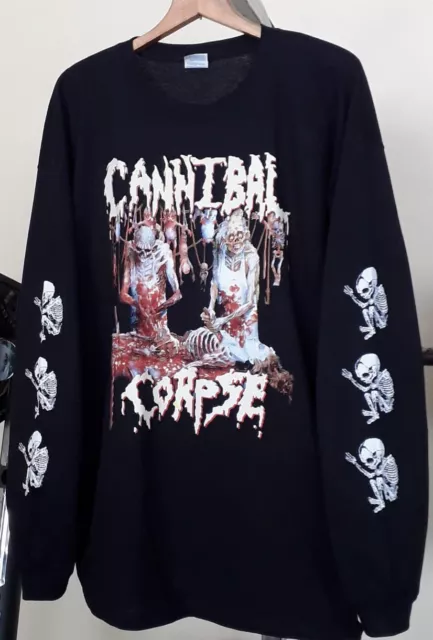 Cannibal corpse Long sleeve XL shirt Pestilence Deicide Repulsion Autopsy Death