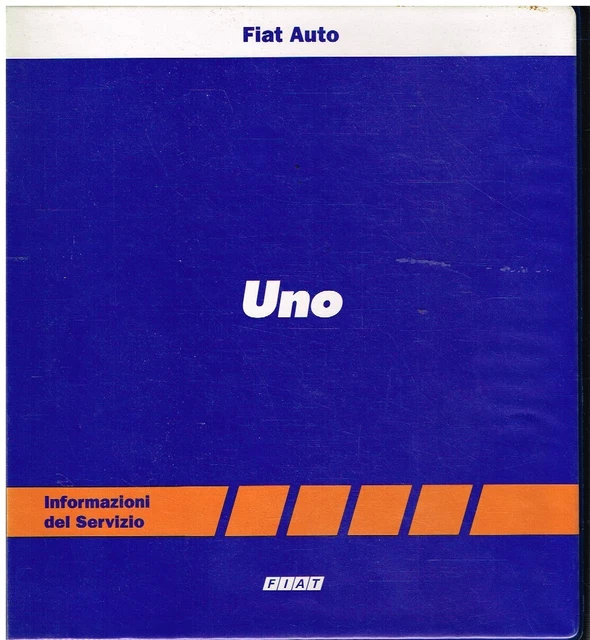 FIAT UNO MK1 1.0 1.1 1.4 1.3D 1.4TD 1.7D ORIG 1989 CHASSIS & BODY