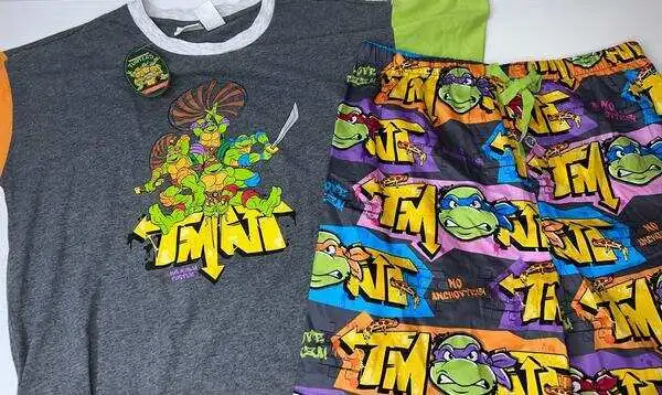 New With Tags Peter Alexander Teenage Mutant Ninja Turtles Set Size 14