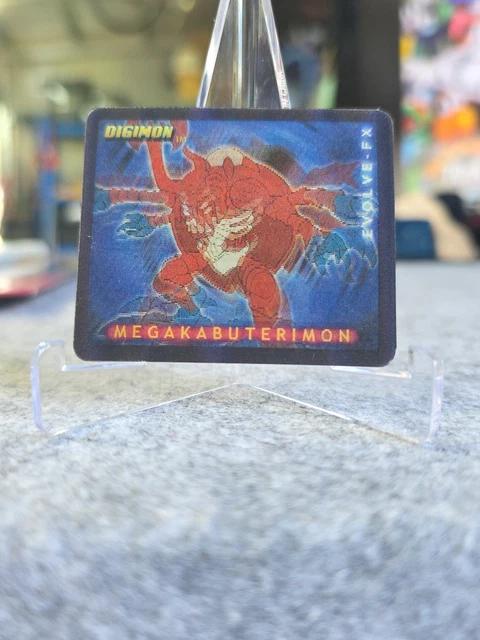 MEGAKABUTERIMON / KABUTERIMON Card 18/66 Evolve-FX - DIGIMON Digi-FX 2000  Tazo $9.95 - PicClick AU