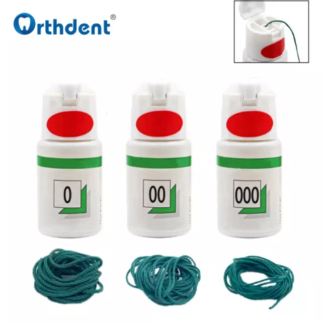 2M Dental  Thread Disposable Gingival Retraction Cord  Knitted Cotton  Gum  Line