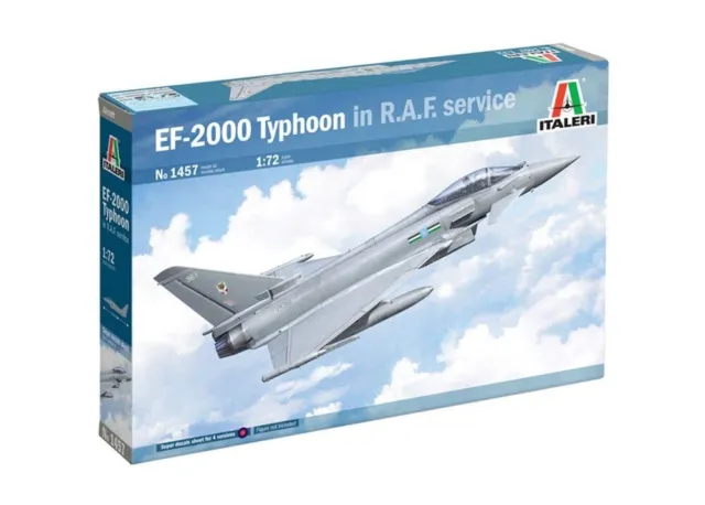 Italeri 1457 British Eurofighter Typhoon EF-2000 1:72 Model Kit
