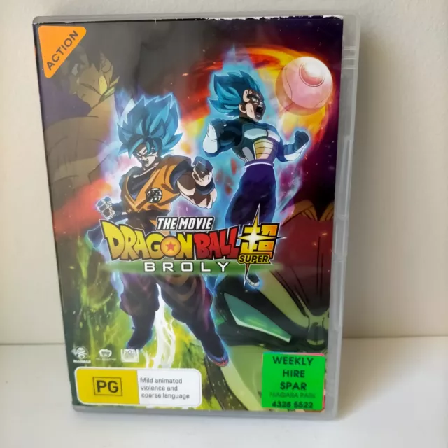 DRAGON BALL SUPER The Movie: BROLY ANIME DVD ENGLISH DUBBED Reg All