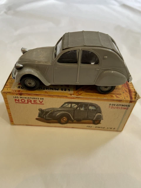 CITROËN 2CV AZL de 1959 Bleu Glacier Voiture de Collection NOREV 1/18