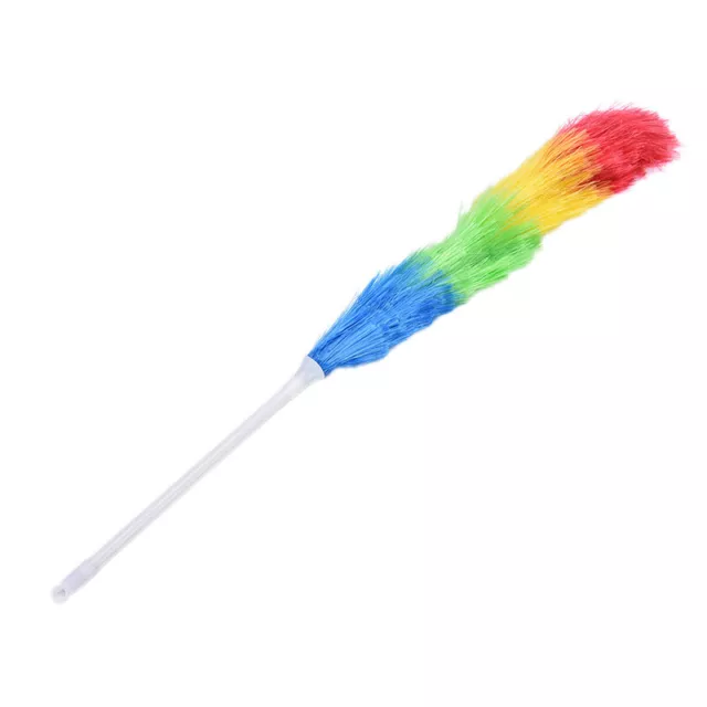 Soft Magic Feather Duster Fashion Anti Static Car Home Window Long Clean&F9