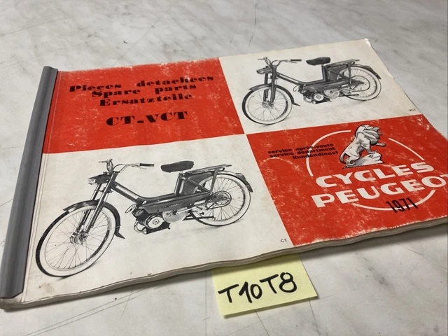 Catalogue Pièces Détachées Peugeot Vélomoteur Super Sport - 1965 - Bon état