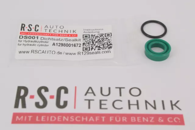 Dichtungssatz Hydraulikzylinder Verdeck R129 Mercedes-Benz A 1298001672