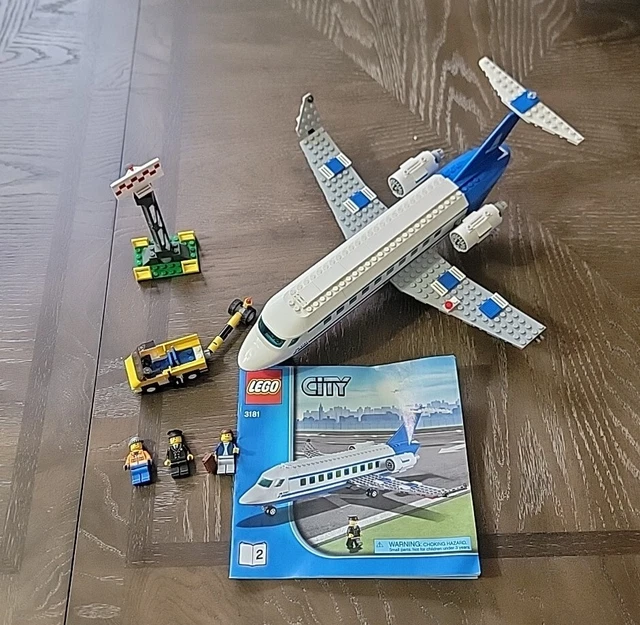 Lego city passenger plane 3181 deals