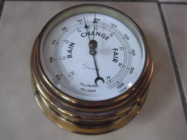 Dekoratives Schiffsbarometer Von Devina Made In Denmark #8800