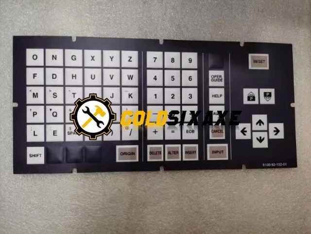 Plaquette Tactile Membrane Pour CNC HITACHI Seiki VS40/50/60 Fanuc - Réf. 9100-92-102-01