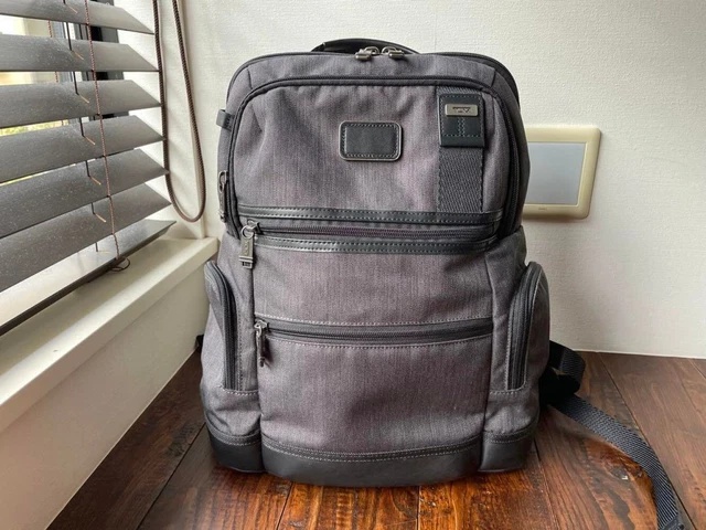 Auth TUMI ALPHA BRAVO Laptop Rucksack Backpack Ballistic Nylon Business 17