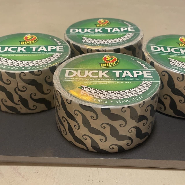 Duck Tape Moustache design Retired Still Sealed. Fun!
