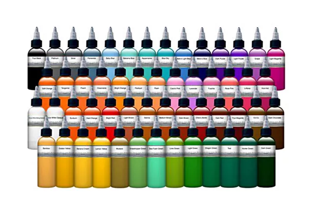 DC's Premium Pigment Tattoo Ink - All Colours