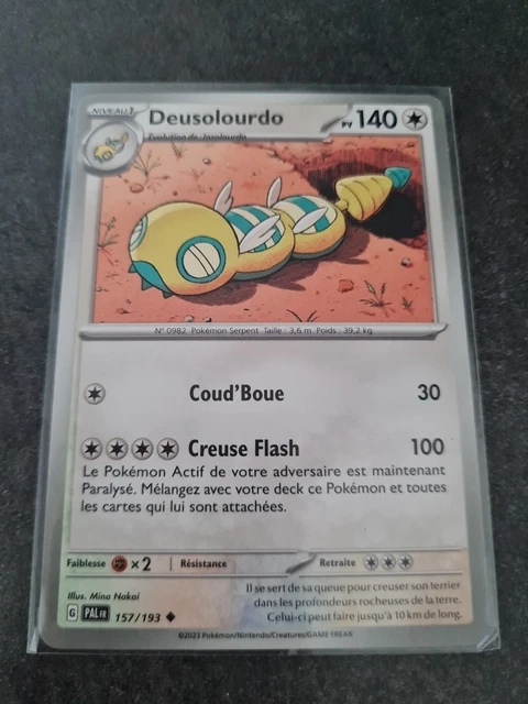 Deusolourdo Coffret 10 Cartes Pokémon Françaises – Ultraboost X Écarlate & Violet 02 – Secret Gallery 229/193 – Sans Doublon