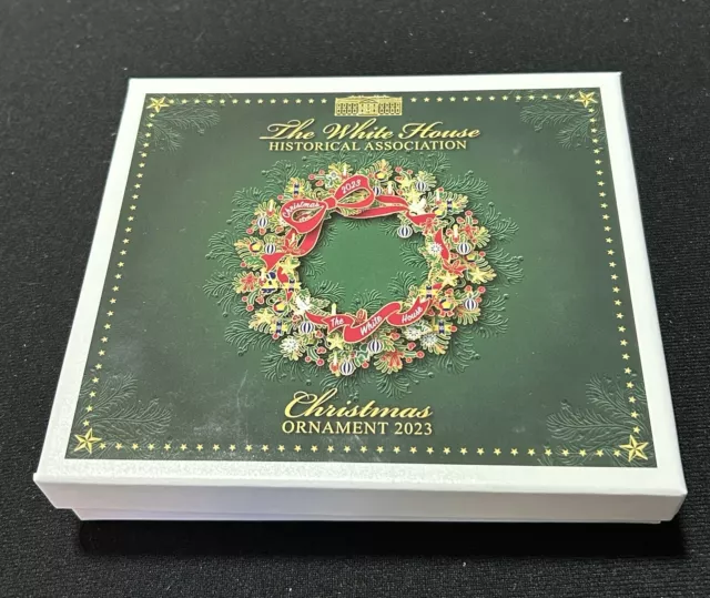 The White House Historical Association Christmas Ornament 2023, New In Box
