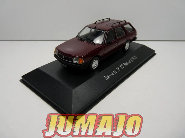 AQV27 Voiture 1/43 SALVAT Inolvidables 80/90: RENAULT 18 TS Break (1992)