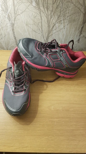 LADIES KARRIMOR RUN Tempo 3 Trainers SIZE 5 EU 38 Pink Grey
