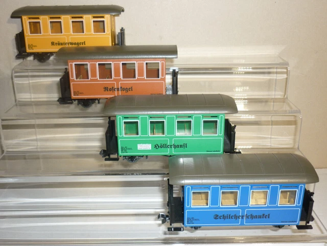 FLEISCHMANN MAGIC TRAIN - 0e *Stainzer Lokalbahn Flascherzug* 4er-Set ...