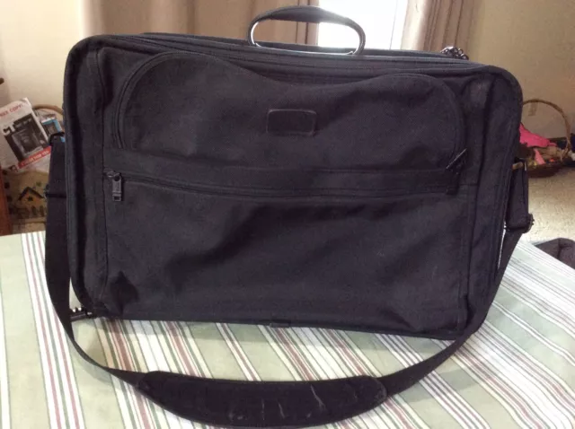 Tumi Overnight Bag Carry-on Nylon W/ Folding Garment Section # 279D3